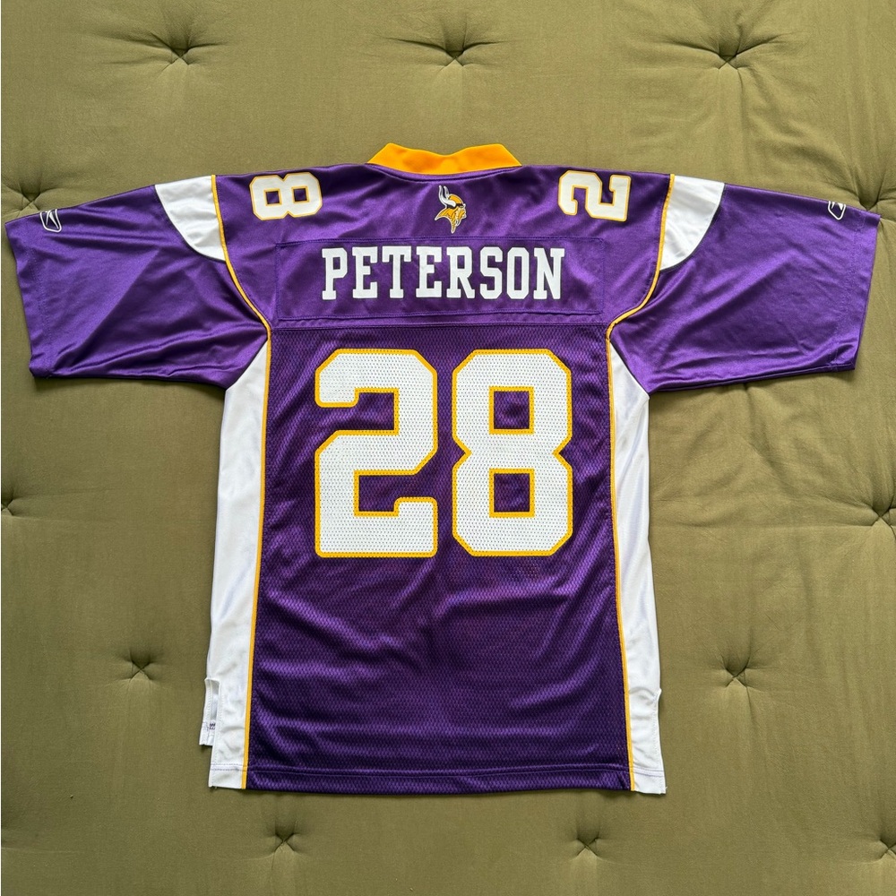 Minnesota Vikings Adrian Peterson Jersey Size Small